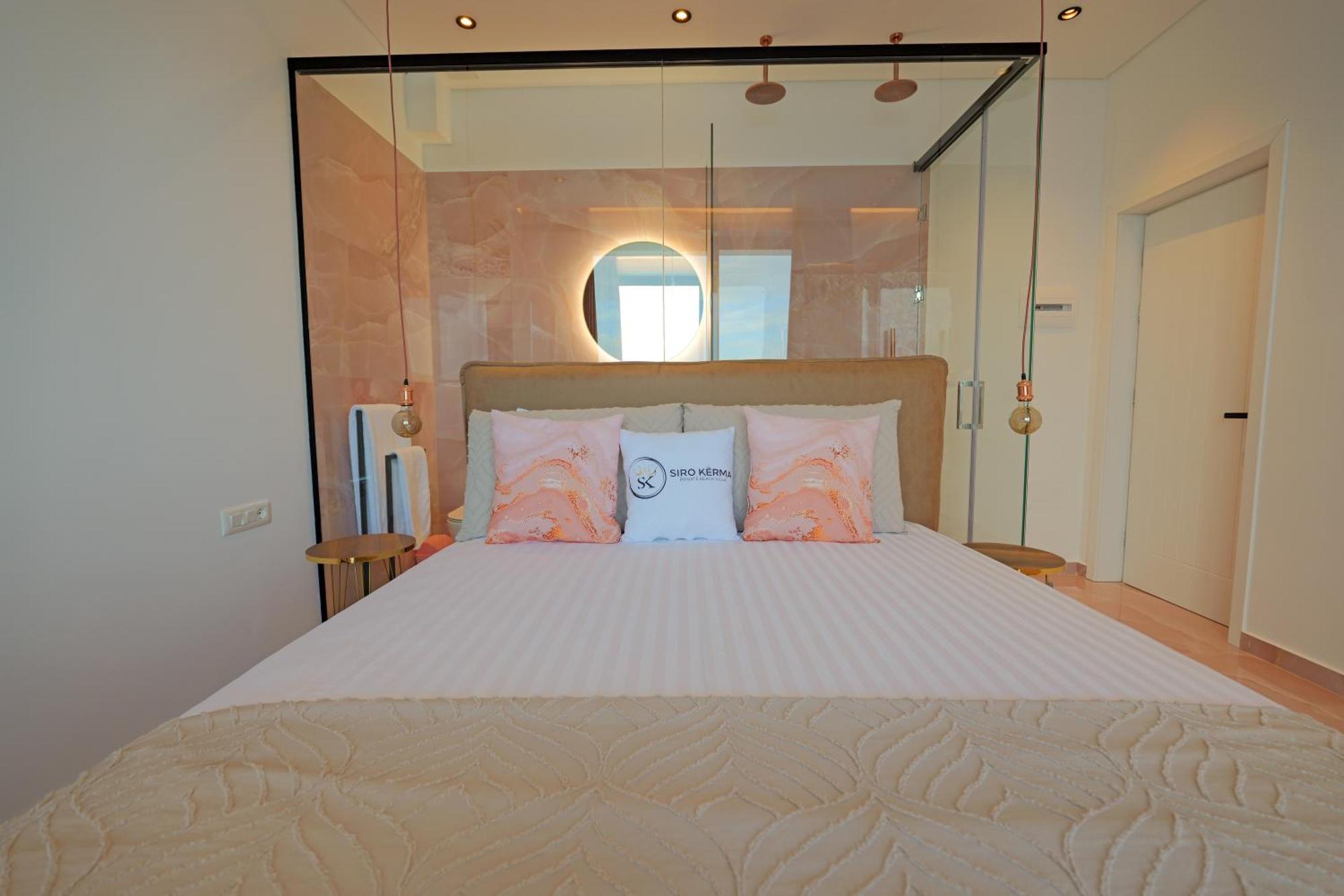 Siro Kerma Private Beach Villa Sarande Exterior photo
